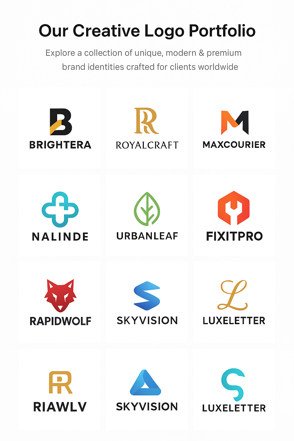 creative logo design service