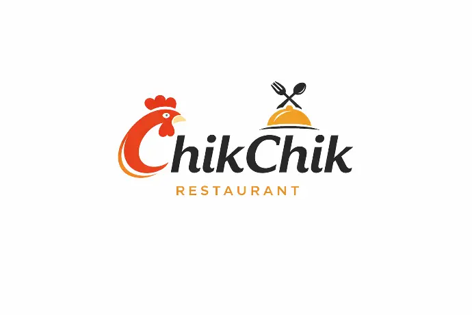 ChikChik Restaurant logo design