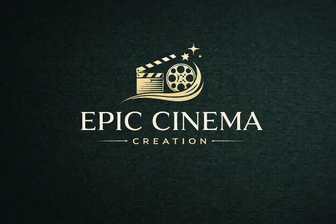 Epic Cinema logo design